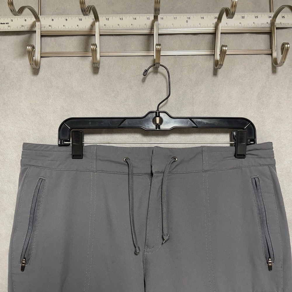 Nike Pants Women 12 Gray Softshell ACG Outdoor Performance Active Snap Versatile